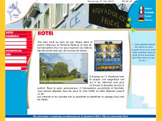 Thumbnail do site Hotel Aquadolce ***