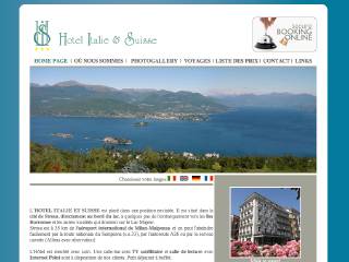 Thumbnail do site Htel Italie et Suisse ***