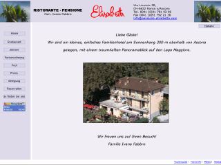 Thumbnail do site Pension et Restaurant Elisabetta